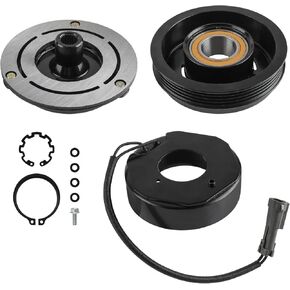 MOTOALL CO29002C A/C Compressor Clutch Kit Fit for Chevrolet Colorado 5.3L 2009-2012 C3500 2002-2004 for Cadillac Escalade 5.3L 2002-2005 for GMC Savana Sierra Yukon