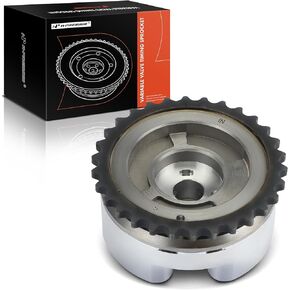 A-Premium Intake Engine Variable Valve Timing (VVT) Sprocket Gear Camshaft Adjuster Phaser Compatible with Audi Q7 2017-2019, A6 Quattro/A7 Quattro/A8 Quattro 2016-2018, 3.0L, Supercharged
