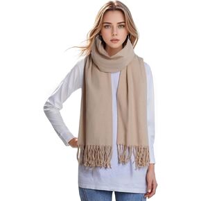 Winter Scarf Cashmere Scarf for Women, Pashmina Shawls Wraps for Evening Dresses Long Large Warm Soft Scarves