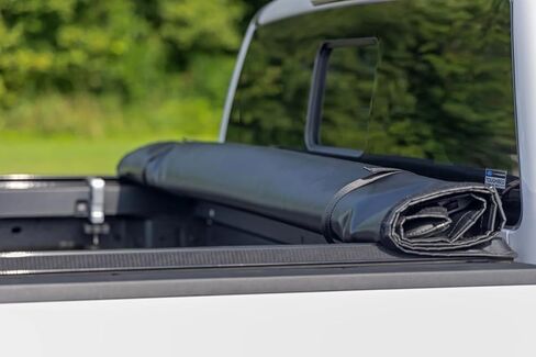 Rough Country Soft Roll-Up Truck Bed Cover, Truck Tonneau Covers for Ford Ranger (2024-2025) - Fits 5' (60") Bed, Weather-Resistant, Roll Up Bed Cover in Saudi Arabia