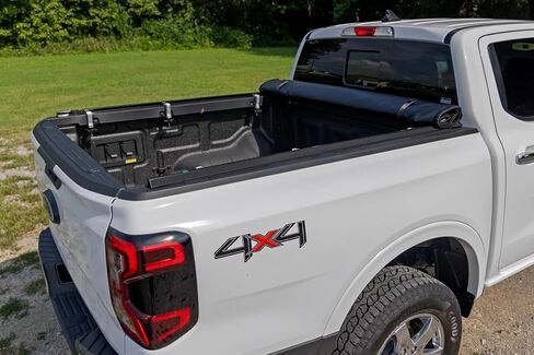 Rough Country Soft Roll-Up Truck Bed Cover, Truck Tonneau Covers for Ford Ranger (2024-2025) - Fits 5' (60") Bed, Weather-Resistant, Roll Up Bed Cover in Saudi Arabia