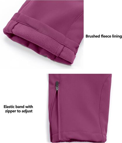 Little Donkey Andy Women's Hiking Ski Pants, Snowboarding Softshell Pants in Saudi Arabia