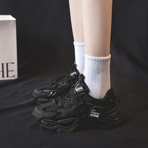 Women's Fashion Comfort Sport Breathable Mesh Platform Sneakers Casual Running Walking Shoes 5.5-8.5 in Saudi Arabia