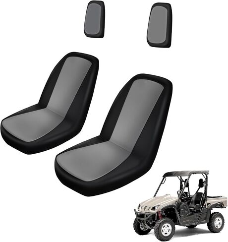 UTV Seat Covers Compatible with 2004-2021 Yamaha Rhino 700 660 450 Micro Fiber Leather Waterproof Seat Covers for Rhino Accessories in Saudi Arabia