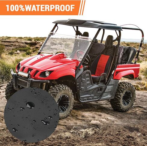UTV Seat Covers Compatible with 2004-2021 Yamaha Rhino 700 660 450 Micro Fiber Leather Waterproof Seat Covers for Rhino Accessories in Saudi Arabia