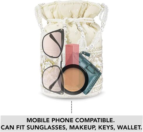 Aheli Potli Purses Gift for Women Handmade Evening Handbag Stylish Bridal Fashion Wristlet Bag Women in Saudi Arabia