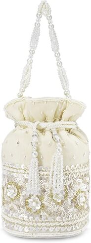 Aheli Potli Purses Gift for Women Handmade Evening Handbag Stylish Bridal Fashion Wristlet Bag Women in Saudi Arabia