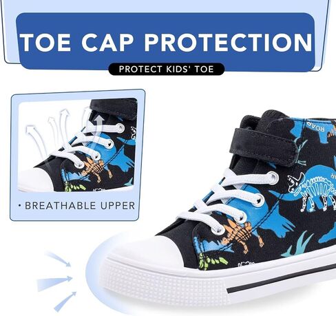 Kids Toddler Sneakers Girls Boys High Top Canvas Shoes Unisex-Child Casual Shoes in Kuwait