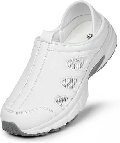 Hawkwell Women's Slip On Two-Way Lightweight Nursing Shoes Breathable Non Slip Work Shoes in Kuwait
