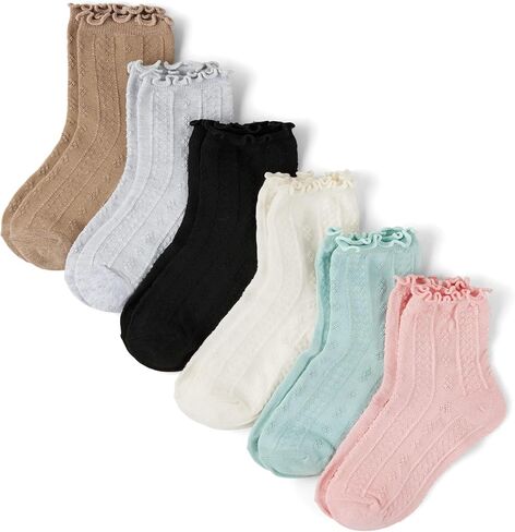 The Children's Place Baby Girl's and Toddler Midi Socks Variety Pack in Saudi Arabia