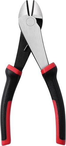 IGAN 7-inch Wire Cutters, Spring-loaded Side Cutters Dikes, Ultra Tough and Durable Diagonal Cutting Pliers in CRV Steel, Heavy Duty Cutting Pliers for Electrical, Artificial Flowers and Homes in Saudi Arabia