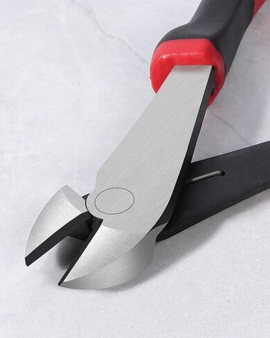 IGAN 7-inch Wire Cutters, Spring-loaded Side Cutters Dikes, Ultra Tough and Durable Diagonal Cutting Pliers in CRV Steel, Heavy Duty Cutting Pliers for Electrical, Artificial Flowers and Homes in Saudi Arabia