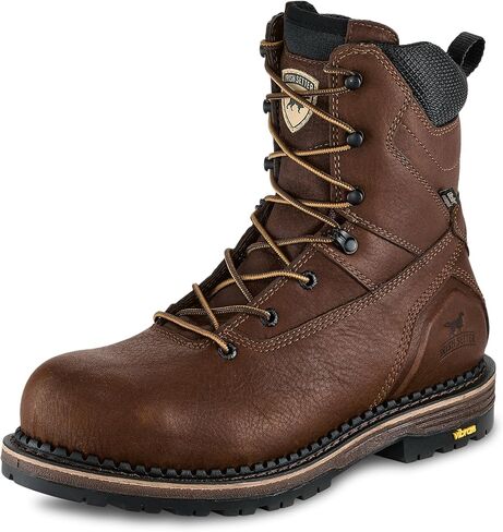 Irish Setter, Edgerton, Men's, 8", Waterproof, Non-Metallic Safety Toe in Saudi Arabia