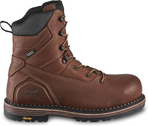 Irish Setter, Edgerton, Men's, 8", Waterproof, Non-Metallic Safety Toe in Saudi Arabia