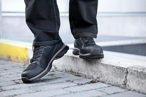 PUMA Safety Fuse Motion 2.0 BLK Low SD Work Shoes for Men Composite Toe Slip Resistant Breathable Static Dissipative in Saudi Arabia