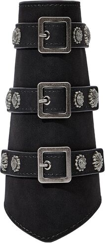 Leather Gauntlet Wristband Medieval Bracers 1 Pair Viking Wrist Retro Renaissance Guards Vintage Costumes Accessories in Kuwait