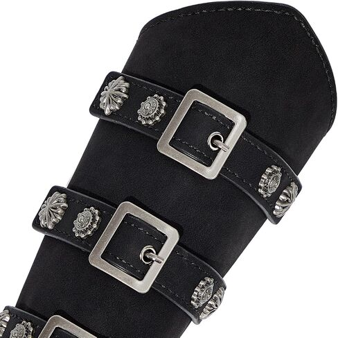 Leather Gauntlet Wristband Medieval Bracers 1 Pair Viking Wrist Retro Renaissance Guards Vintage Costumes Accessories in Kuwait