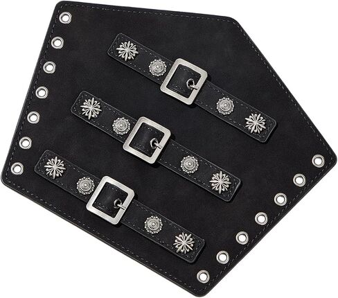 Leather Gauntlet Wristband Medieval Bracers 1 Pair Viking Wrist Retro Renaissance Guards Vintage Costumes Accessories in Kuwait