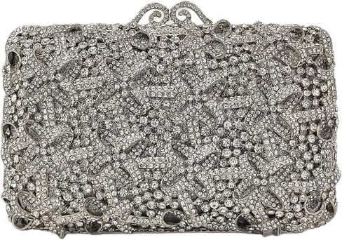 HUANG ZHUANG Bling Elegant Crystal Clutch Purse Luxury Rhinestone Evening Bag Prom Women Party Wedding Handbag in Saudi Arabia