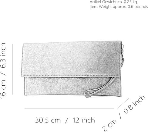 T151 - Italian clutch evening bag made of suede in Saudi Arabia