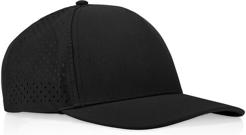 Gilbert Performance Snapback Hat | 5 Panel Blank Cap for Men & Women | Breathable & Lightweight | Curved Bill in Kuwait