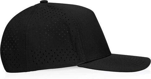 Gilbert Performance Snapback Hat | 5 Panel Blank Cap for Men & Women | Breathable & Lightweight | Curved Bill in Kuwait
