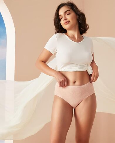 Cotton Women's Underwear Breathable Full Briefs Soft Panties Comfort Underpants Ladies Panties 4 Pack in Saudi Arabia