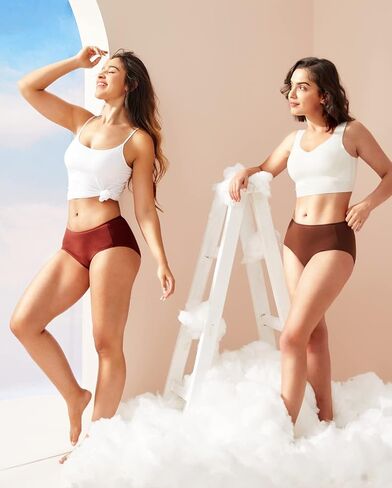 Cotton Women's Underwear Breathable Full Briefs Soft Panties Comfort Underpants Ladies Panties 4 Pack in Saudi Arabia