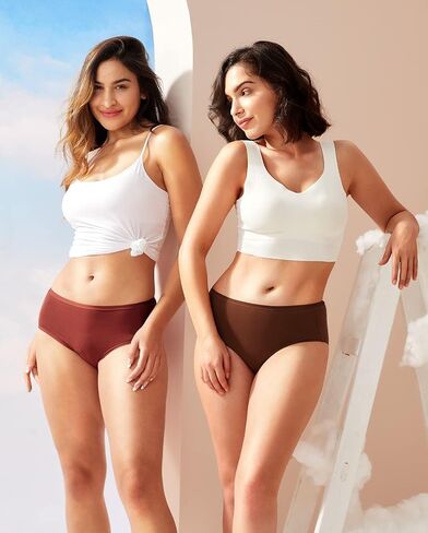 Cotton Women's Underwear Breathable Full Briefs Soft Panties Comfort Underpants Ladies Panties 4 Pack in Saudi Arabia