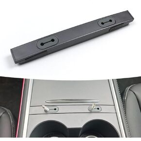 محور USB Carbar Tesla للطراز 3 2021-2023، الطراز Y 2019-2023 منظم كابل وحدة التحكم المركزية للسيارات مع حامل إدارة كابل الشحن، مثالي لملحقات Tesla Model Y وModel 3