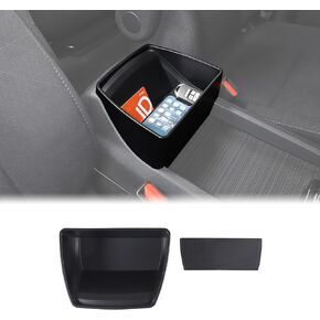 Center Console Organizer Tray for Honda Pilot 2016-2022/ Ridgeline 2020-2023/ Passport 2019-2023 Accessories, ABS Central Control Armrest Secondary Storage Box (A Style – with Tape)