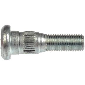 Dorman 610-348 Rear 1/2-20 Serrated Wheel Stud - .658 In. Knurl, 2-1/8 In. Length Compatible with Select Dodge Models, 10 Pack