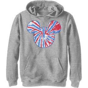Disney Boys' Tie Dye Americana Hoodie