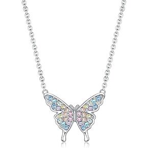 luomart Butterfly Necklace Gifts for Girls Women,Butterfly Pendant Necklaces Jewelry Gift for Butterfly Lovers