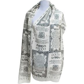 "Protección Mantos Cristianos para Orar - Ligero, 35x70, 7 Pasajes Bíblicos, Salmo 91, Regalo