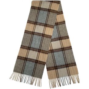 Scarf for Women, Soft Warm Winter Scarves for Women, Cashmere Feel Womens Winter Scarf, Classic Tassel Plaid Scarf for Women