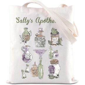 ENSIANTH Sally’s Apothecary Tote Bag The Nightmare Inspired Shoulder Bag Spooky Season Gift Halloween Frog’s Breath Gift