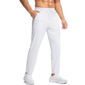 Pudolla Men's Lightweight Sweatpants with Pockets Ultra 4-Way Stretch Soft Joggers for Gym Workout Runing Athletic Pants in Kuwait