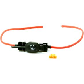 16 AWG Low Profile Mini Blade Style ATT Fuse Holder Car/Boat + 5A Fuse