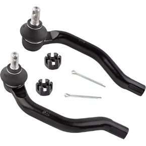 2Pcs Front Outer Tie Rods End Links LH Driver & RH Passenger Fit For Honda Civic 2006-2011 1.8L 2.0L DX Sedan 4-Door EX Coupe 2-Door Replace# ES800374 ES800373