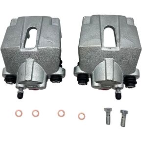 1A-NBY 2PCS Rear Left and Right Side Disc Brake Calipers for 2003-2011 Ford Crown Victoria Ranger, for 2003-2011 Lincoln Town Car, for 2003-2011 Mercury Grand Marquis Marauder 18-4850 18-4851 S01-019