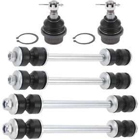 X AUTOHAUX 6 Pcs Front Suspension Kit Front Rear Sway Bar Link Lower Ball Joint for Ford Explorer Sport Trac 2007-2010 No.K7275/K80898/K80771