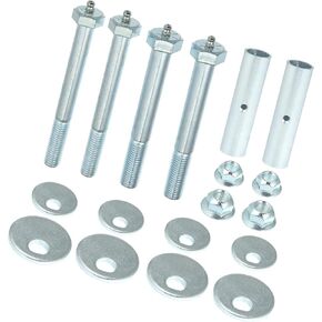 K100128 Alignment Camber Caster Castor Adjusting Bolt Kit for Toyota Tacoma 4WD 2005-2014 / Car/Metal / 2 Set Silver Tone