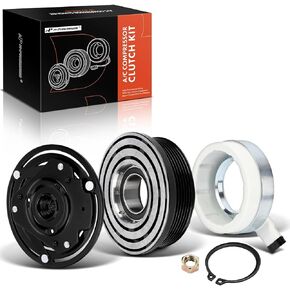 A-Premium Air Conditioner AC Compressor Clutch Kit Compatible with Chevrolet Impala 2000-2003, Lumina 1998-1999, Monte Carlo 1998-2003 & Buick Regal & Oldsmobile Intrigue & Pontiac Grand Prix, 3.8L