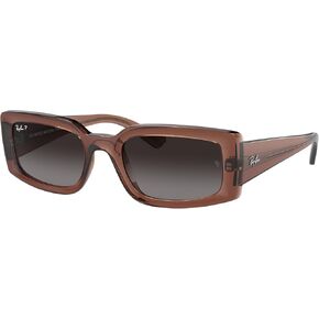 Ray-Ban Women's RB4395F Kiliane Low Bridge Fit Square Sunglasses