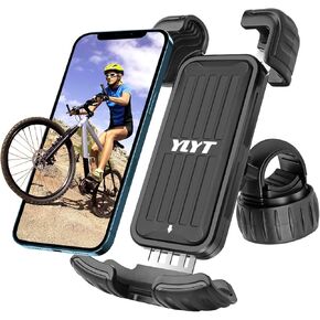 حامل هاتف للدراجة A3، حامل هاتف للدراجة النارية، حامل هاتف لدراجة الطريق، مشبك للهاتف الخلوي بمقود الدراجة لهواتف iPhone 14 Plus/Pro Max، 13 Pro Max، Galaxy S22 والهواتف الذكية 4.7 بوصة - 6.8 بوصة (أسود) in Kuwait