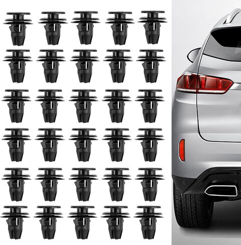 30 قطعة من مشابك تثبيت الضوء الخلفي للسيارات، مشابك تثبيت لوحة الزخرفة الداخلية المتوافقة مع دودج 2007-2022 رام 1500 2500 3500 4500، استبدال الجزء # 68061648AA in Kuwait