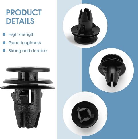 30 قطعة من مشابك تثبيت الضوء الخلفي للسيارات، مشابك تثبيت لوحة الزخرفة الداخلية المتوافقة مع دودج 2007-2022 رام 1500 2500 3500 4500، استبدال الجزء # 68061648AA in Kuwait