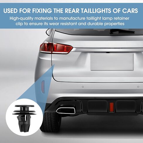 30 قطعة من مشابك تثبيت الضوء الخلفي للسيارات، مشابك تثبيت لوحة الزخرفة الداخلية المتوافقة مع دودج 2007-2022 رام 1500 2500 3500 4500، استبدال الجزء # 68061648AA in Kuwait
