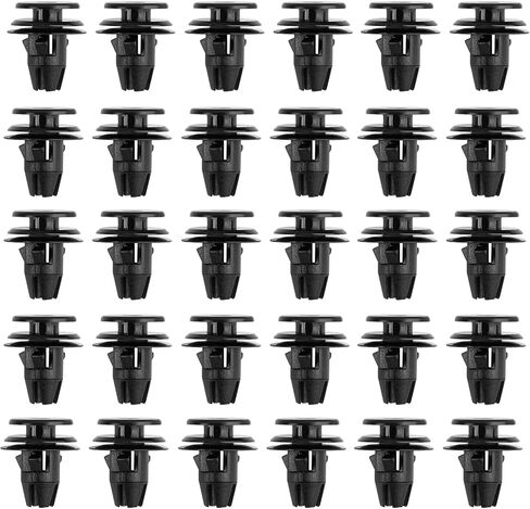 30 قطعة من مشابك تثبيت الضوء الخلفي للسيارات، مشابك تثبيت لوحة الزخرفة الداخلية المتوافقة مع دودج 2007-2022 رام 1500 2500 3500 4500، استبدال الجزء # 68061648AA in Kuwait